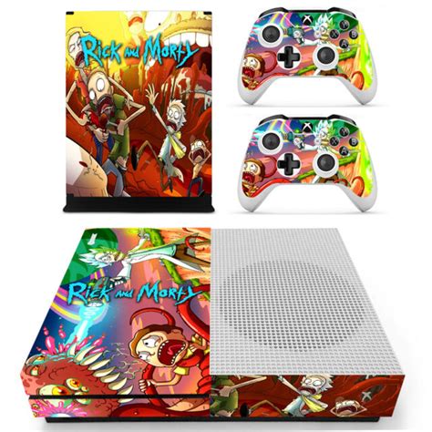Rick And Morty Xbox One S Skin For Xbox One S Console And Controllers