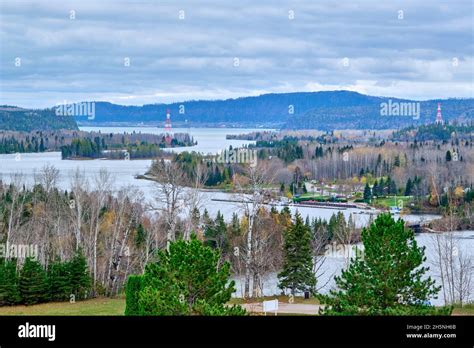 Parkland Along Nipigon Bay Off Lake Superior Nipigon Ontario Canada