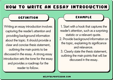 How To Write An Essay Introduction Step Formula