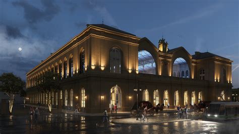 Gare Montparnasse Railway Station In 1852 Adeel Hameed Cgarchitect