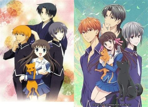 Both Versions Of Fruits Basket Fruits Basket Manga Fruit Basket The