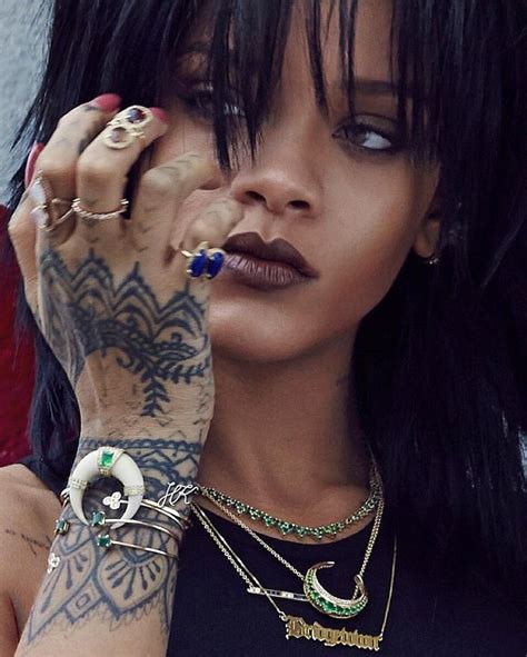 Instagram Photo By Hk Details • Jun 7 2016 At 2 26am Utc Rihanna Tattoo Rihanna Rihanna Style