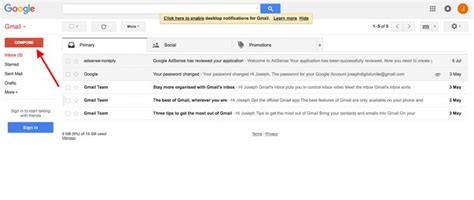 Gmail Compose Button Screenshot Gmail Adsense Send An Email