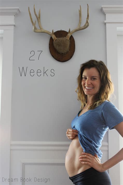 27 Weeks Pregnant Dream Book Design