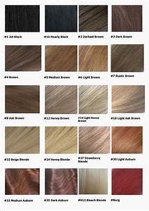 Dark Ash Hair Color Chart