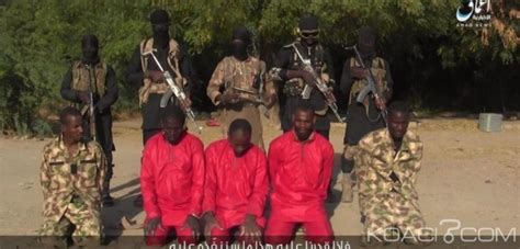Nigeria Boko Haram Diffuse Une Vidéo Dexécution Dotages Dont Des
