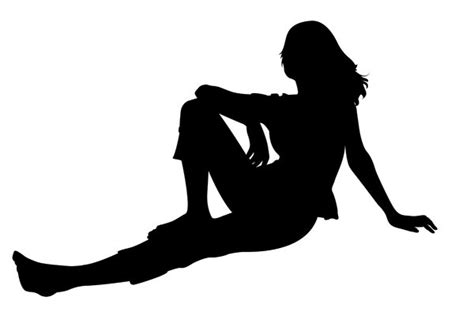 Clipart Silhouette Of A Person Sitting 20 Free Cliparts