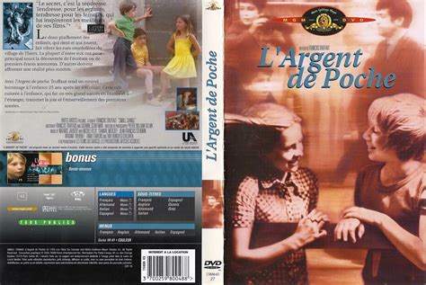 L'argent de poche est un film français réalisé par françois truffaut, sorti en 1976. Jaquette DVD de L'argent de poche - Cinéma Passion
