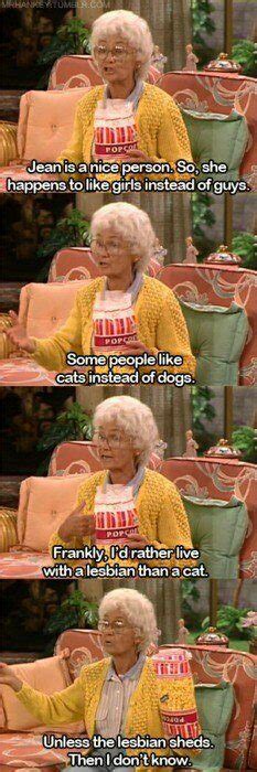 Golden Girls On Lesbians Funny Pictures Quotes Pics Photos Images