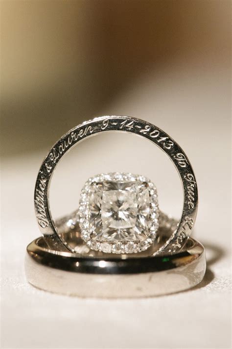 Engraved Wedding Ring Elizabeth Anne Designs The Wedding Blog
