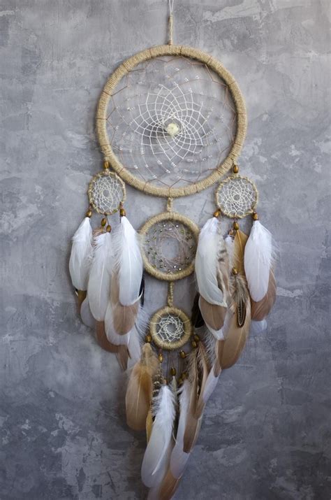 Dream Catcher With Pressed Flower Inspired By Traditional Etsy