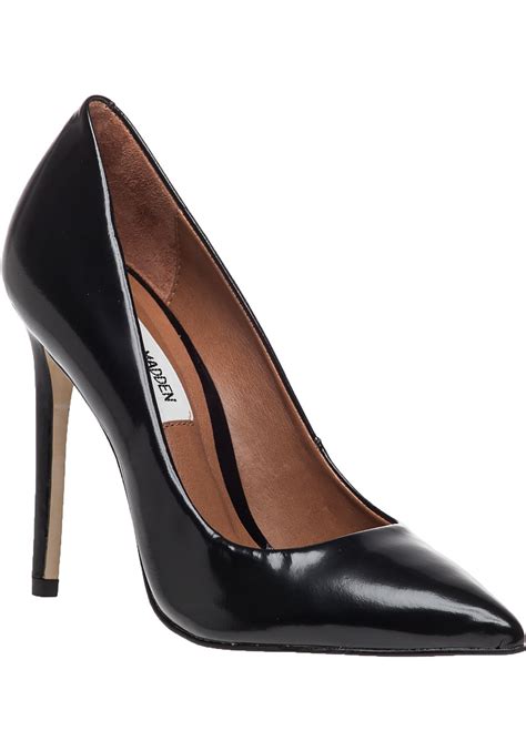 Steve Madden Proto Leather Pumps In Black Lyst