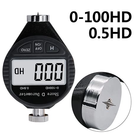 Hot Sale Digital Shore Durometer Sclerometer Lx D Rubber Handheld High Precision Hardness Tester