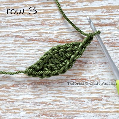 Crochet Leaf 1 Free Crochet Pattern Craft Passion