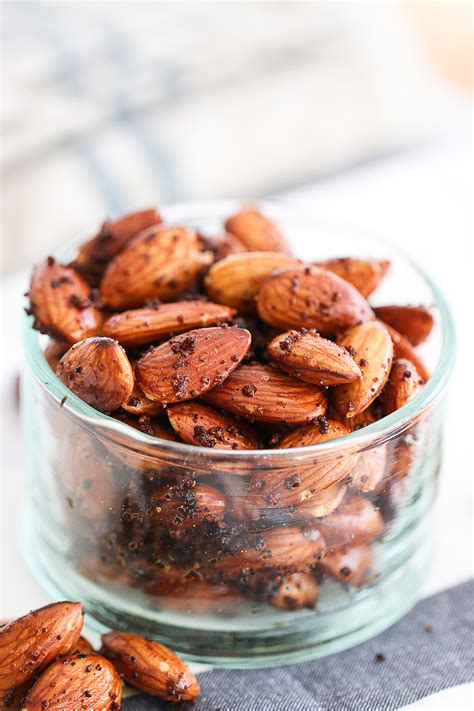 New Recipe Homemade Roasted Spiced Almonds Anna Vocino