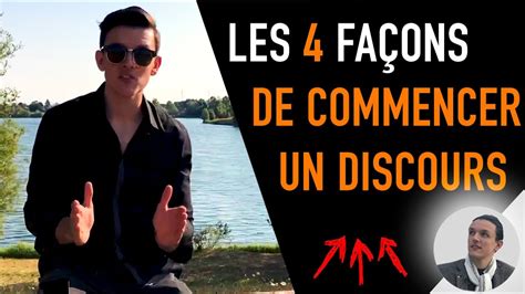 Comment commencer un discours 4 Méthodes  YouTube