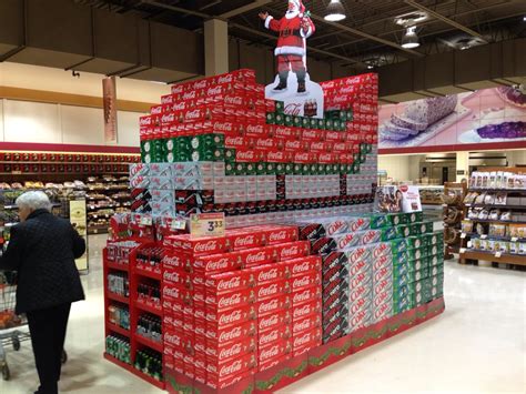 Santa sleigh Coke display | Pop display | Pinterest | Display and Pop display