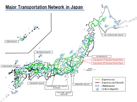 Homepage japan bullet train map. Major Transportation Network in Japan