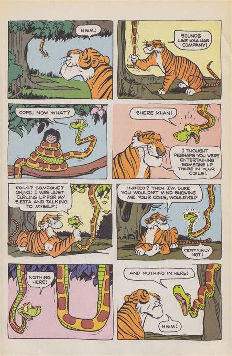 Kaa Eats Mowgli Comic