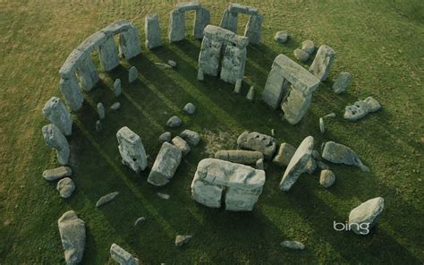 An Aerial View Of Stonehenge Wiltshire England Flickr