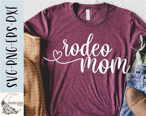 Rodeo Mom SVG Design Rodeo SVG File For Cricut Bull Riding Etsy Canada