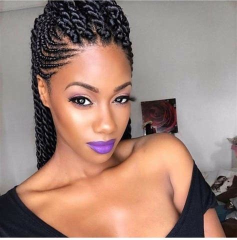 This Is Fiyah Latest Braided Hairstyles Twist Braid Hairstyles
