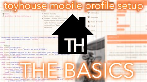 Tips And Basics How I Set Up Toyhouse Character Profiles Youtube