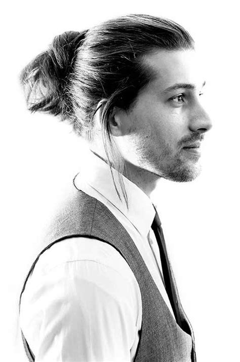 Very good hairstyle also because it looks nice same as for long hair and short. 15+ Men Ponytail Hairstyles | The Best Mens Hairstyles ...