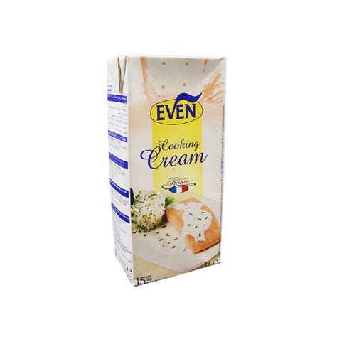 Even France Fresh Uht Cream 15 Cooking Cream 1l Box Emf Boutik