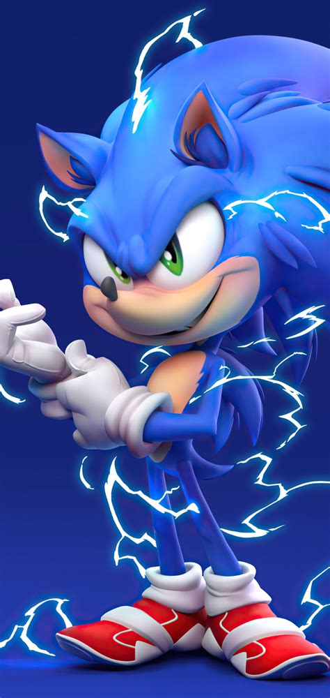 1080x2280 Resolution Sonic The Hedgehog 5k Fan Art 2022 One Plus 6