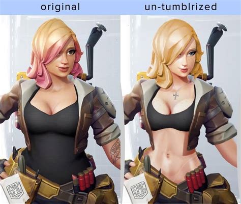 Someone Edited A Video Game Character To Look Less Tumblr And
