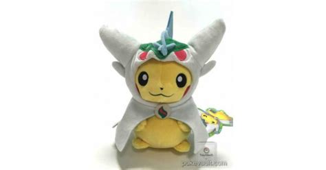 Pokemon Center Pikachu Poncho Mega Gallade Plush Toy