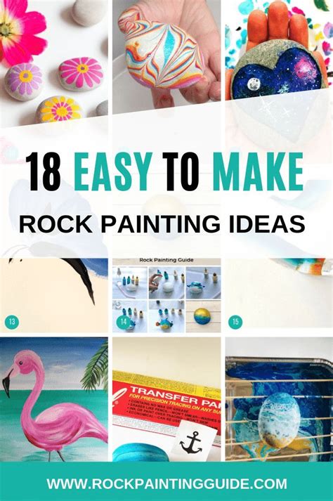 16 Easy Rock Painting Techniques To Improve Your Skills Painted Rocks