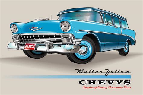 1956 Chevy Posters