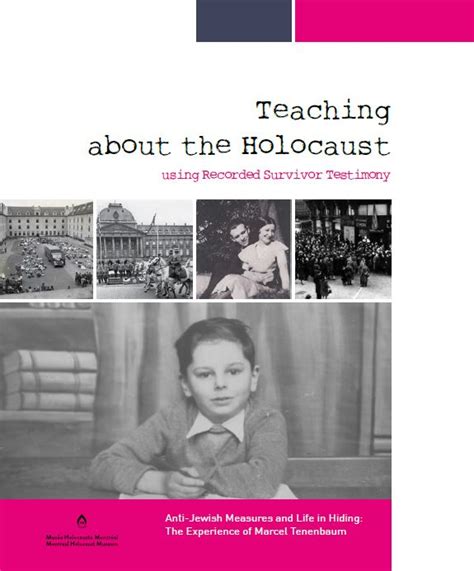 Use Survivor Testimony To Teach About The Holocaust Montreal
