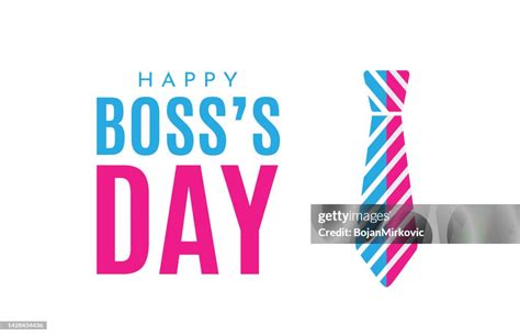 Happy Bosss Day Card Vector High Res Vector Graphic Getty Images