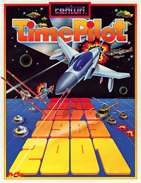 Time Pilot Video Arcade Game