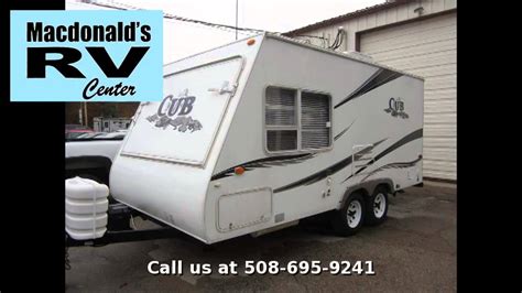 With the dutchmen aerolite travel trailer, you will always find exceptional interior comforts, like the 6' 10 ceiling height that delivers a residential . Macdonalds RV Center, 2005 Dutchmen Aerolite Cub 195 ...