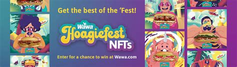 Wawa Launches Hoagiefest® Nft Sweepstakes Featuring