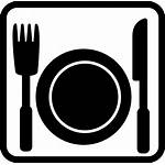 Dinner Restaurant Clip Symbols Clipart Svg Vector
