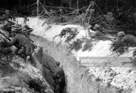 World War One 1914 Ã 1918 French Troops Fighting On The Western