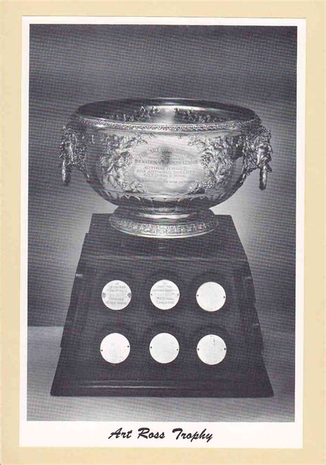 Art Ross Trophy 4 White Borders Bee Hive Group 2 Photo 1945 64