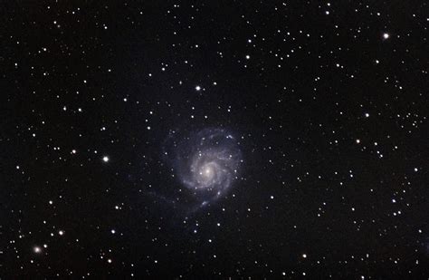 M101 Pinwheel Galaxy Rastrophotography
