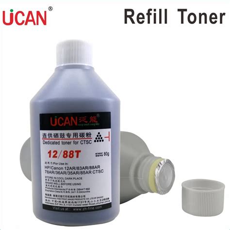 Refill Toner Powder For Hp 79a 83a 85a 78a 36a 12a Canon 737 725 712