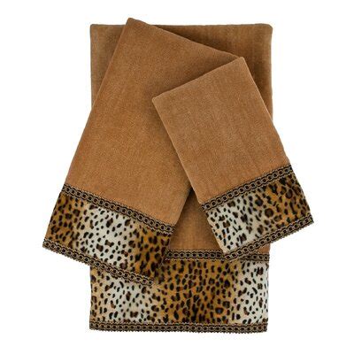 Moslion soft bath towels leopard pattern comfy bathing/beach/camping towel for women men girls boys large size 64x32 inches. Animal Print Bath Towels You'll Love in 2019 | Wayfair