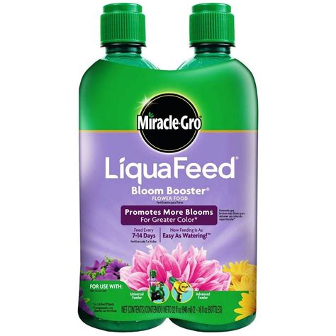 Miracle Gro Liquafeed 16 Oz Bloom Booster Flower Food