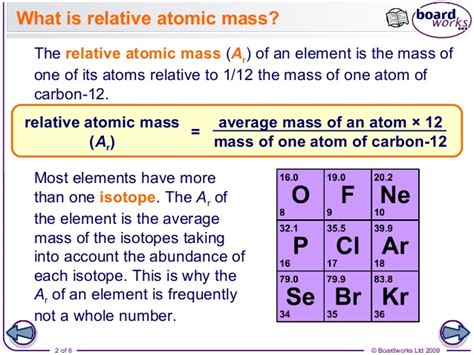 Add the values gained from step 1 for each given isotope in the. Atomic structure part 3 relative atomic mass