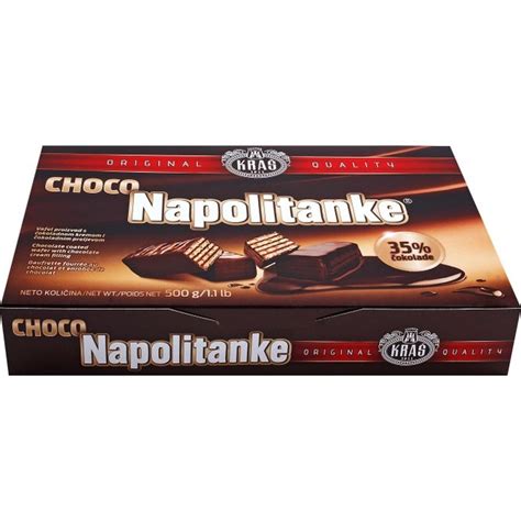 Umetnost uživanja u slatkom trenutku po super ceni uz hrskave waffer napolitanke ! Napolitanke čokoladne Kraš 500 g - Kaufland - Akcija ...