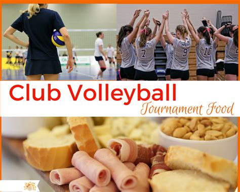 Club Volleyball Tournament Food