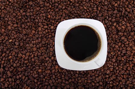 Cup Of Coffee From Above Free Stock Photo Public Domain Pictures